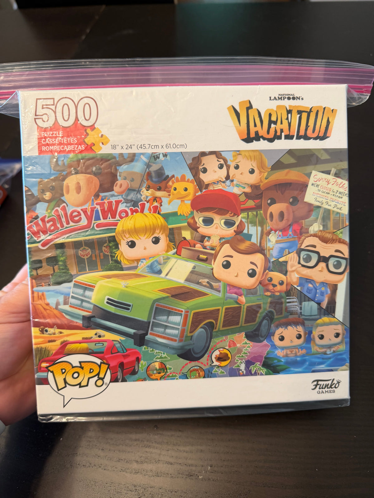 Seller #65 vacation 500 piece puzzle