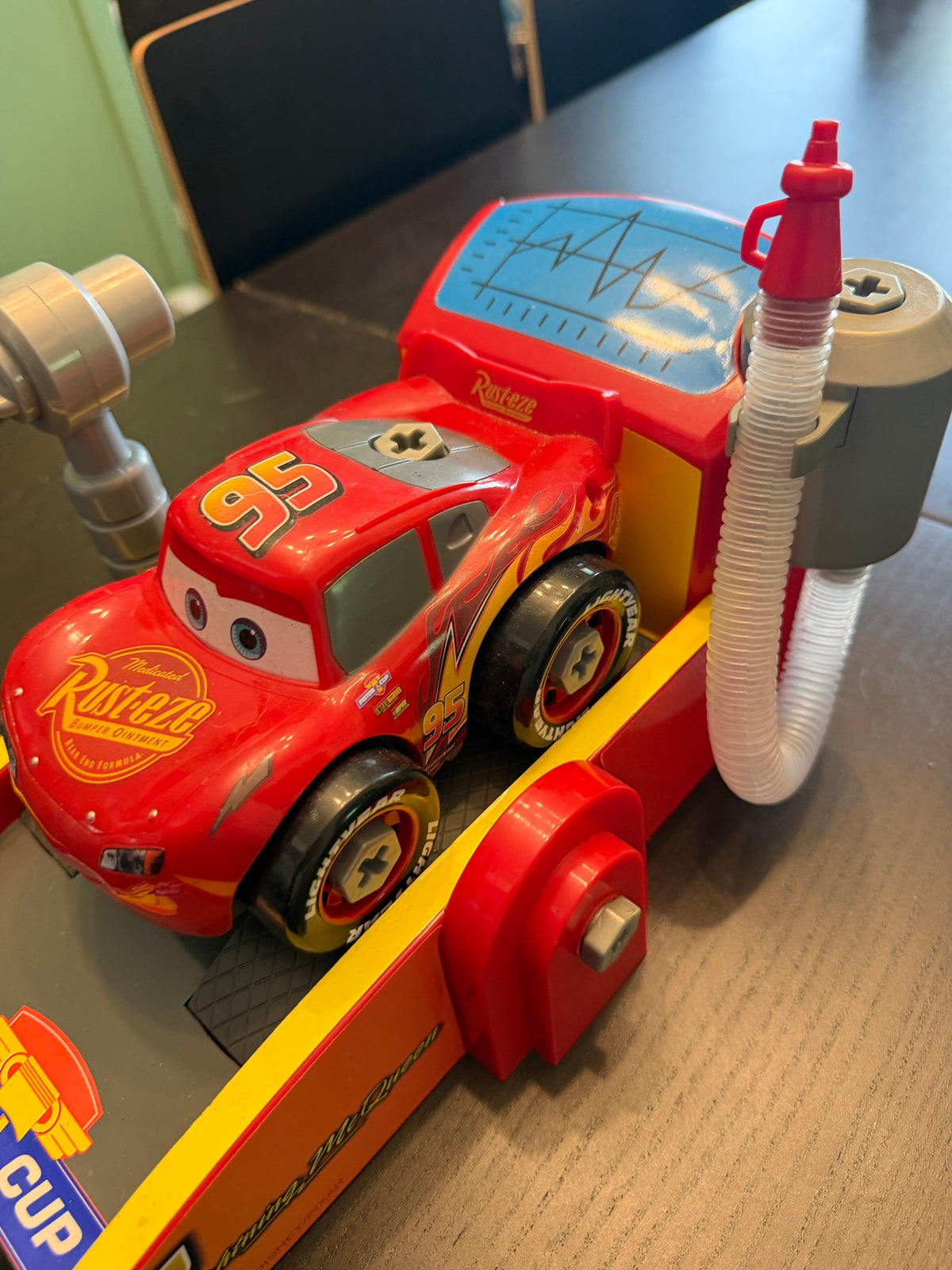 Seller #65 lightning McQueen mechanic toy