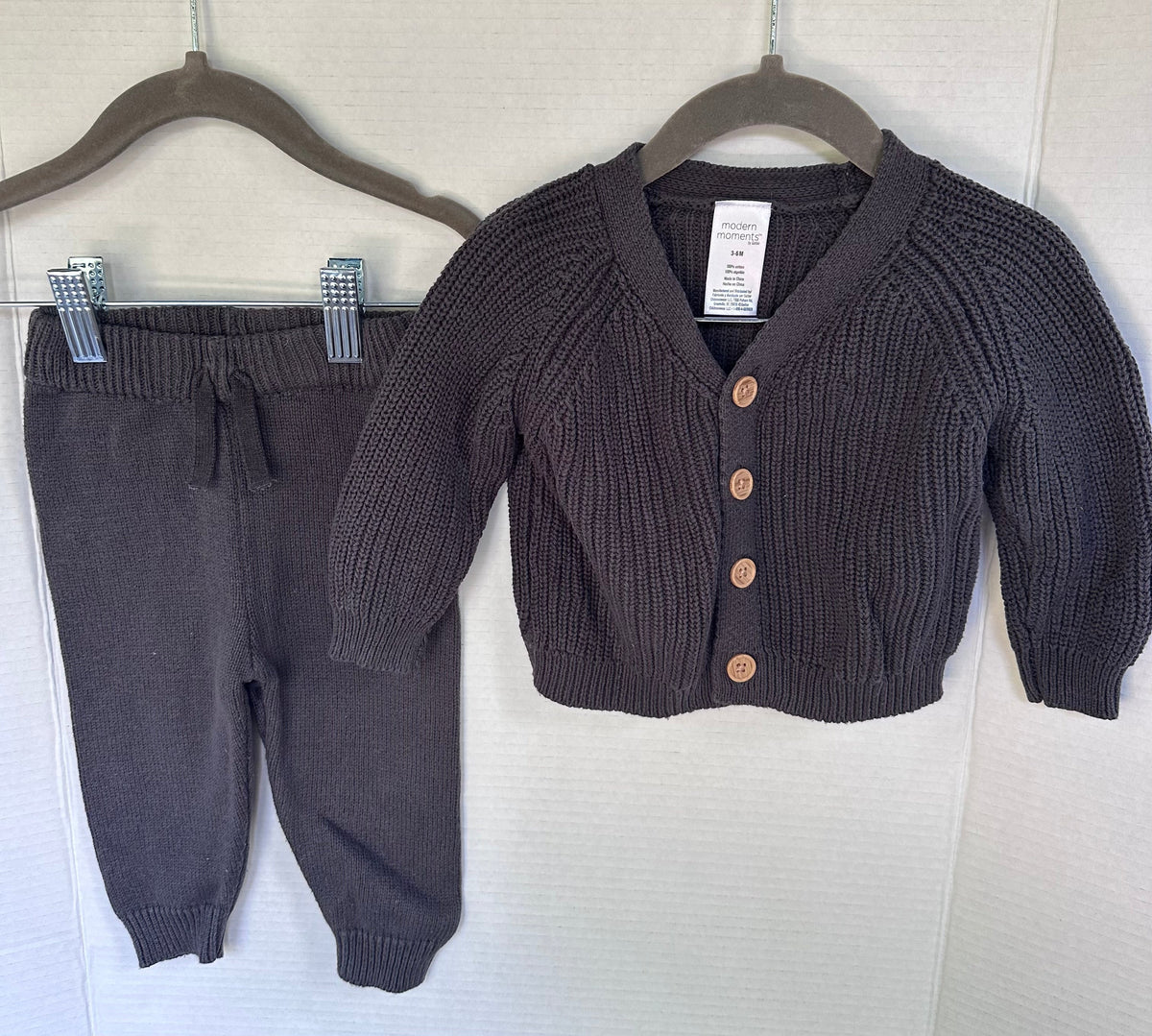 #146 Modern Moments Sweater Set Boys 3-6M