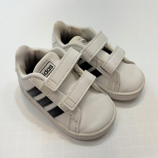 Seller 189 Gender Neutral Baby Size 4K Adidas Grand Court Sneakers VGUC