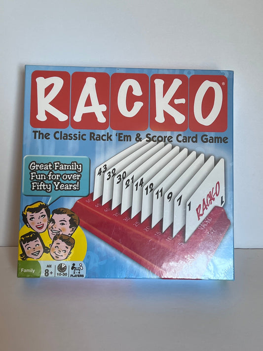 #125 NIB Rack-O game