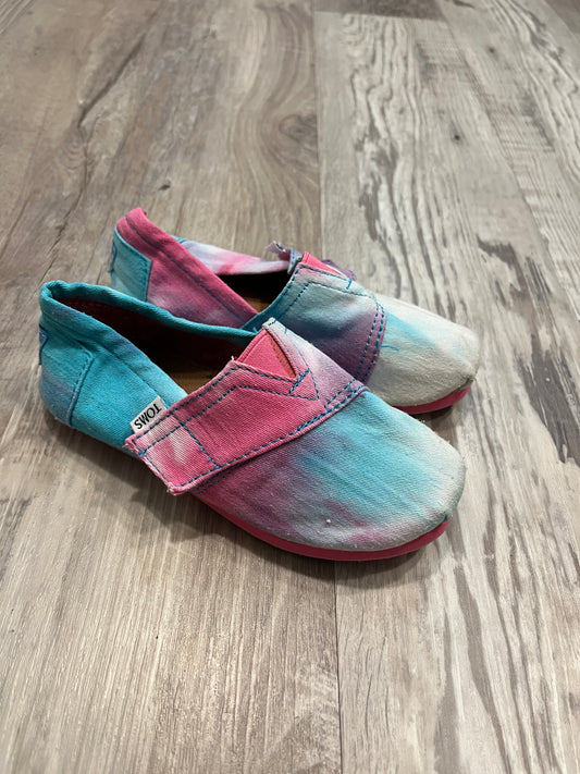 Girls TOMS Slip On Shoes Size T 11