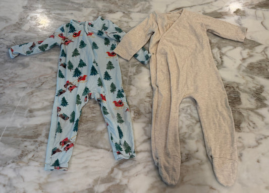 Seller #65 2 pairs of 12-18 months pajamas