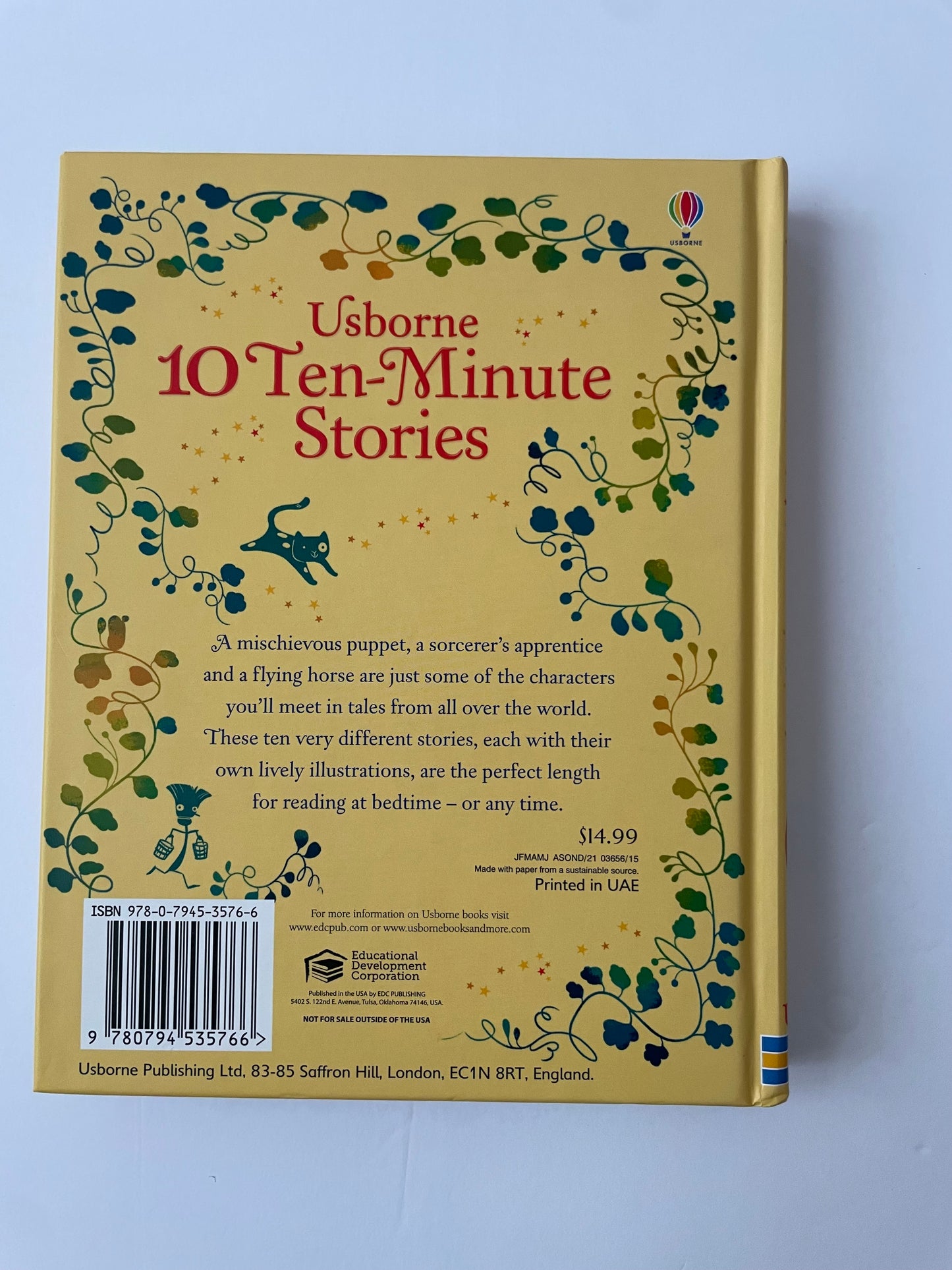 #3 Usborne 10 minute stories story book