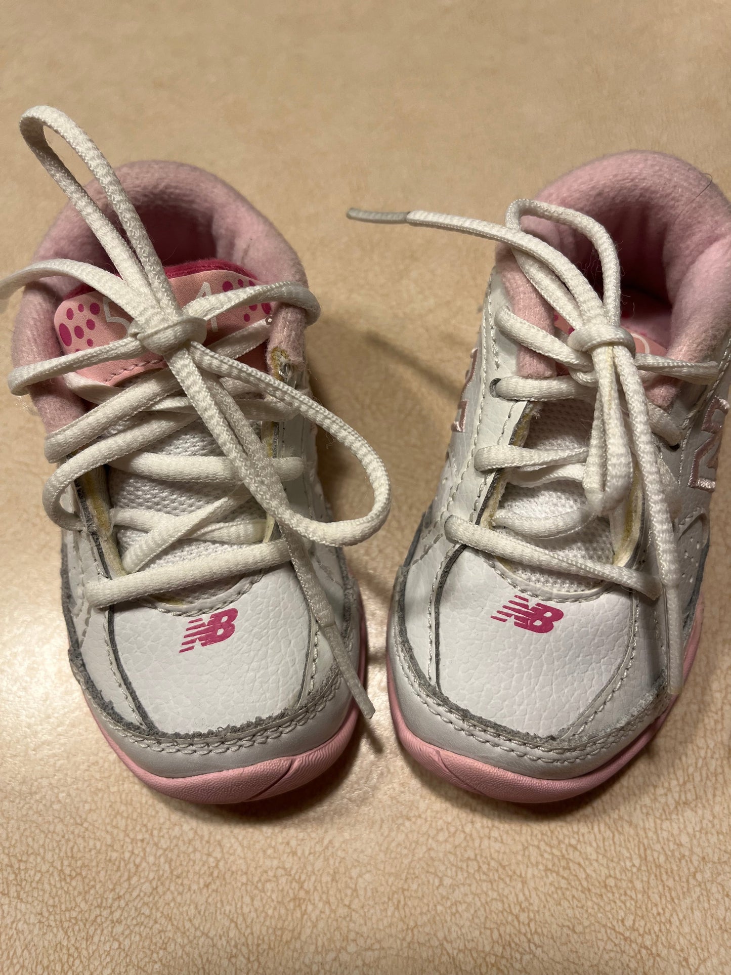 #143 New Balance Shoes Toddler Girl Size 4 - REDUCED