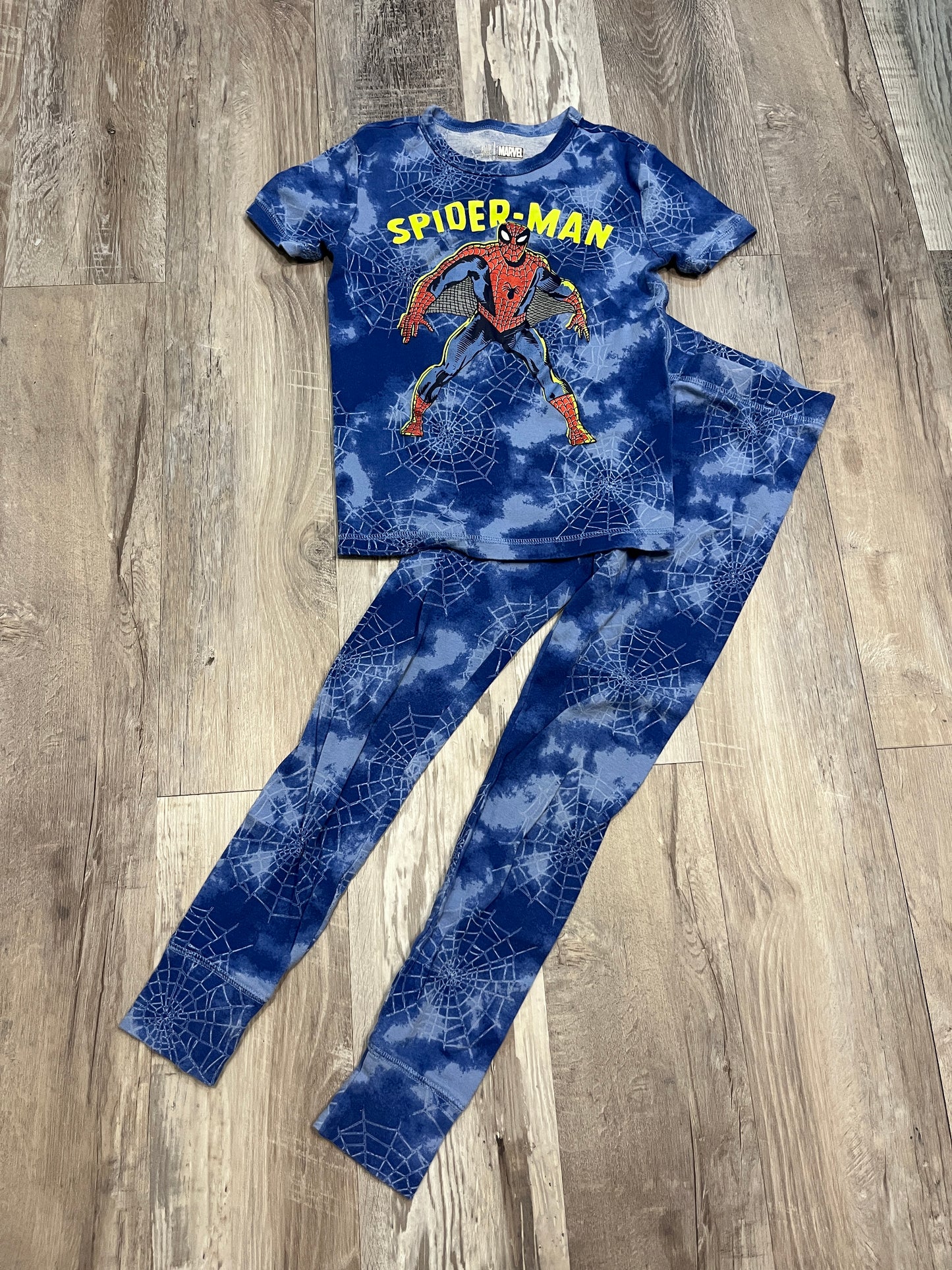 Boys Gap Kids Marvel Spiderman Pajama Set Size 10