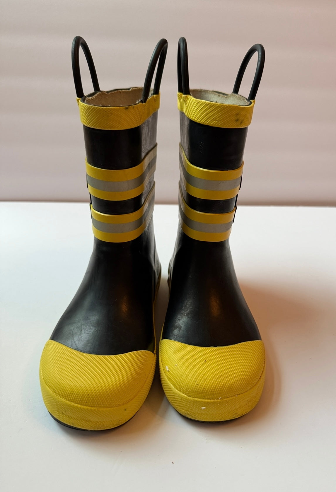 #180 Boys Shoe Size Big Boys 13 Fire Deprtment Lone Cone Rain Boot