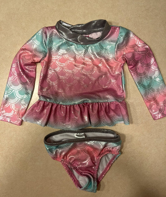 #143 Penelope Mack Mermaid Swimsuit Girls 18m - REDUCED