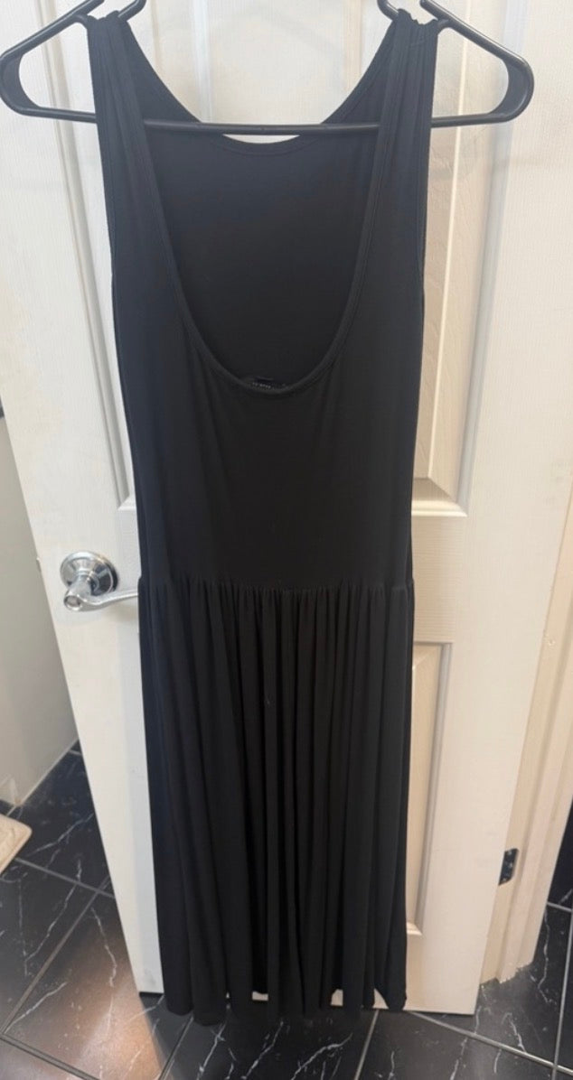 #51 Women’s S See You Monday Los Angeles Drop Waist Low Back Viscose Blend Stretchy Dress
