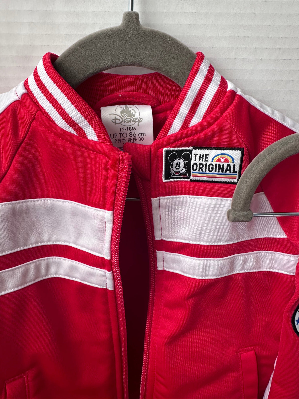 #146 Disney Mickey Mouse Red Tracksuit Boys 12-18M