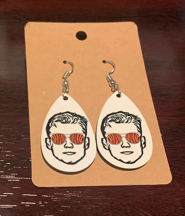#169 Joe Burrow Earrings