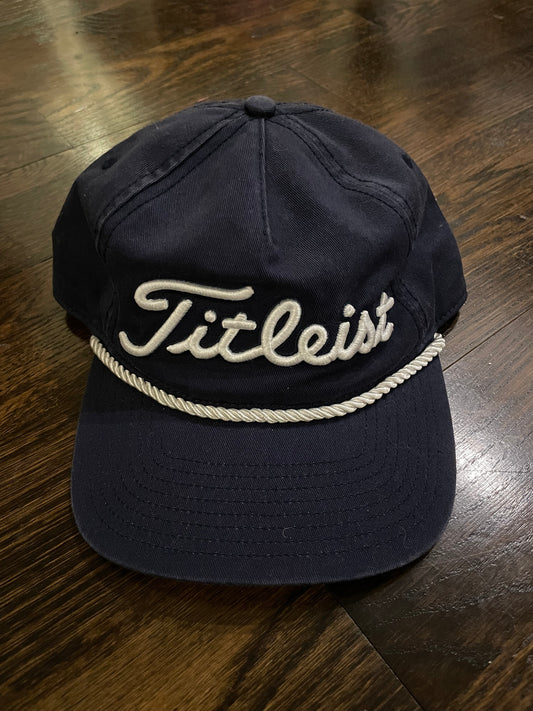Navy Titleist Hat