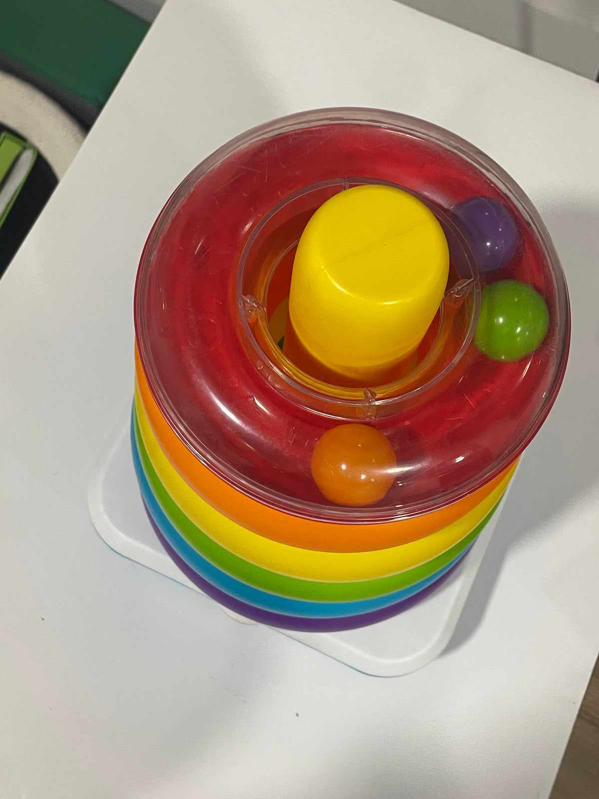 #83 Fisher-Price Giant Stacking RIngs Toy