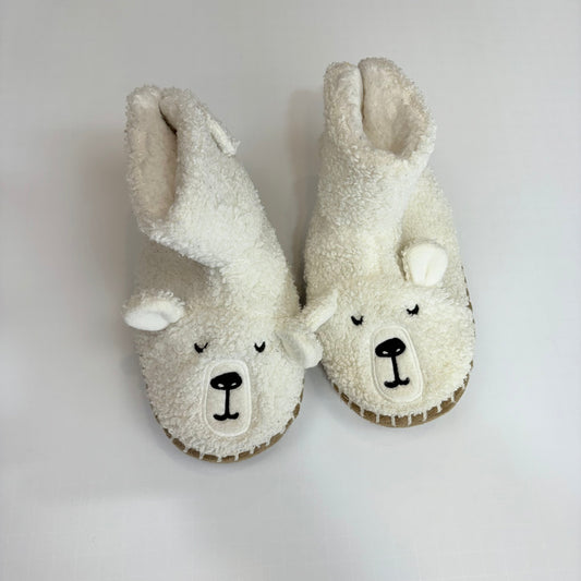 Seller 189 Toddler Size 7-8 Hanna Andersson Bear Critter Slippers VGUC