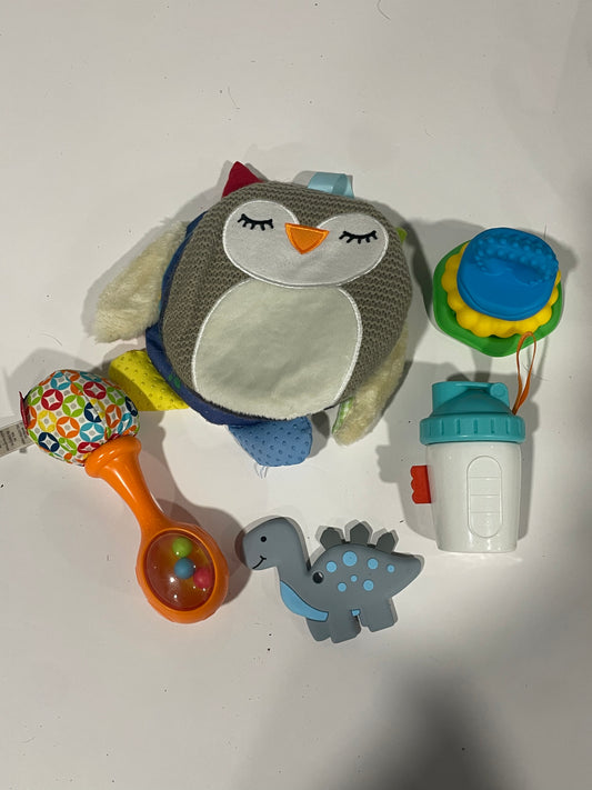 #83 Soft book and toys