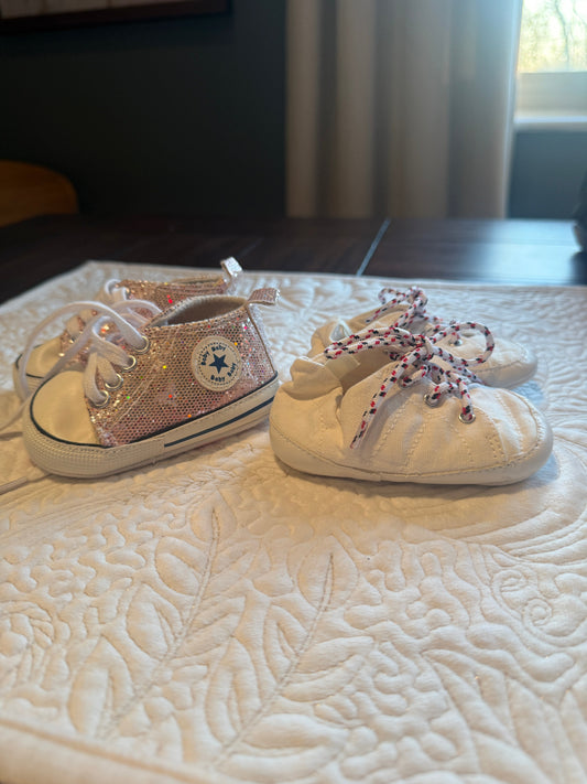 Bundle of Baby Shoes Size 1 & Size 6-12M