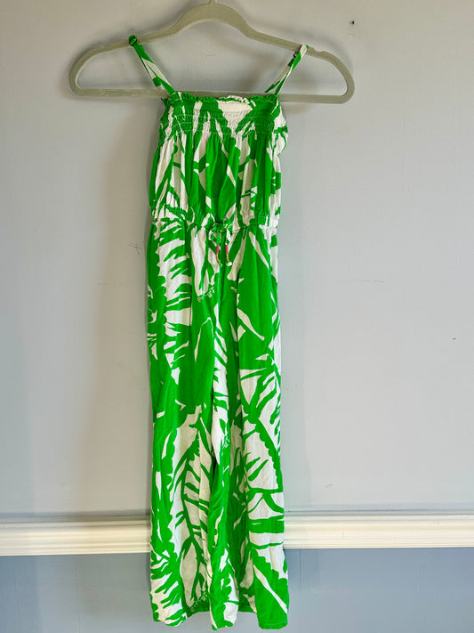 #26 Lilly Pulitzer Green/White Romper size 6x