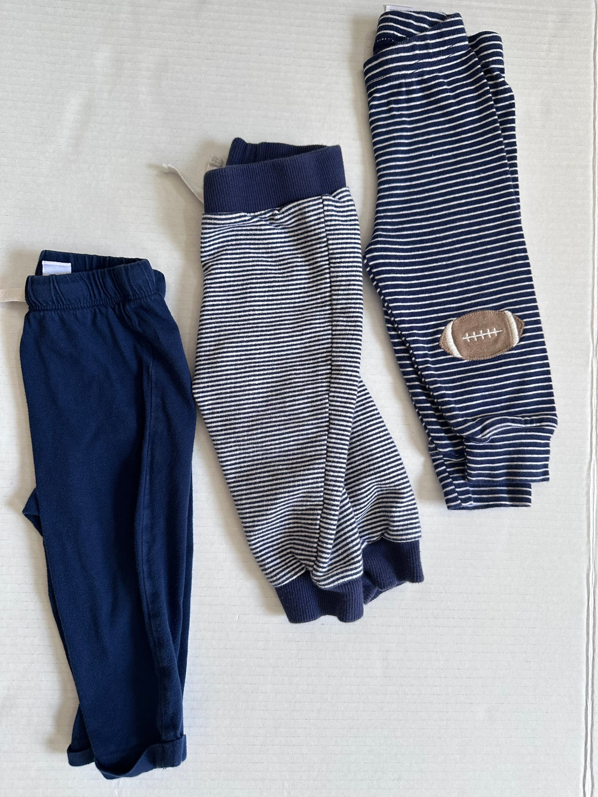 #146 Carter’s + Old Navy Navy Sweatpants Bundle Boys 12M