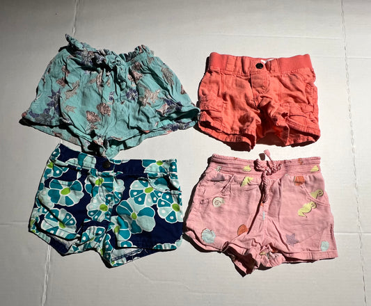 #100 Girls Shorts Bundle 3T