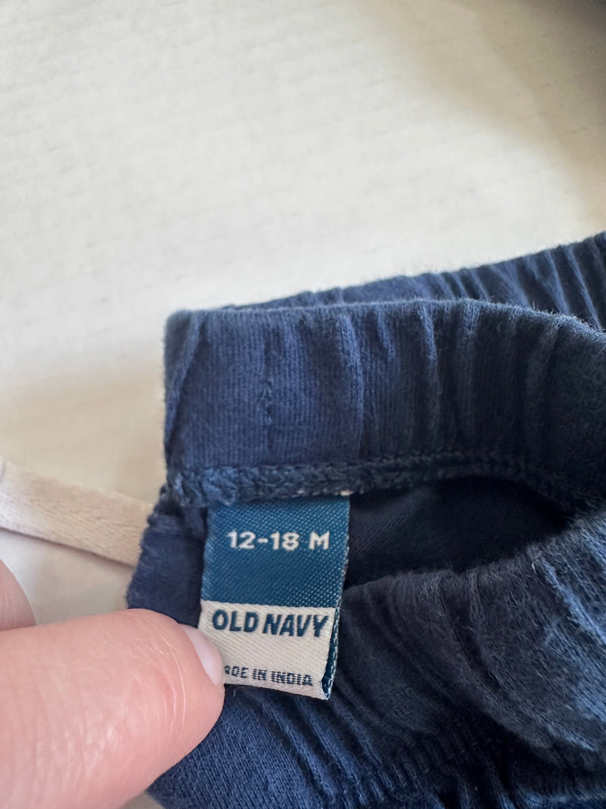 #146 Carter’s + Old Navy Navy Sweatpants Bundle Boys 12M