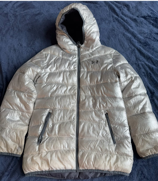 #74- UA Girls Coat size 10/12