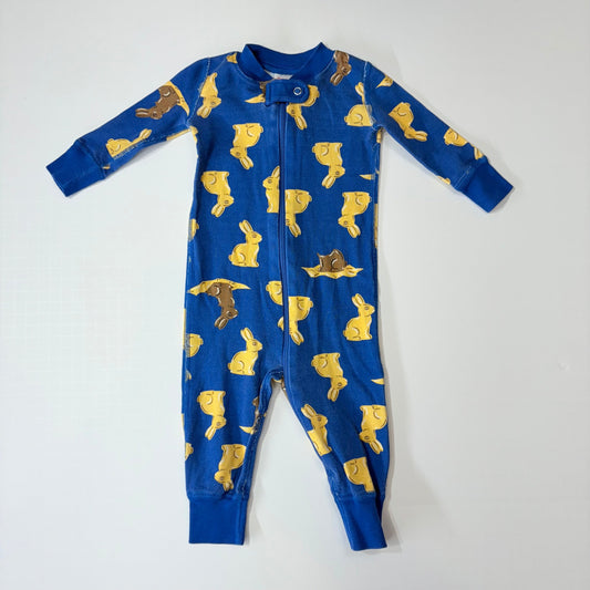 Seller 189 Gender Neutral 3-6m (60cm) Hanna Andersson Zip Sleeper - Chocolate Bunnies GUC