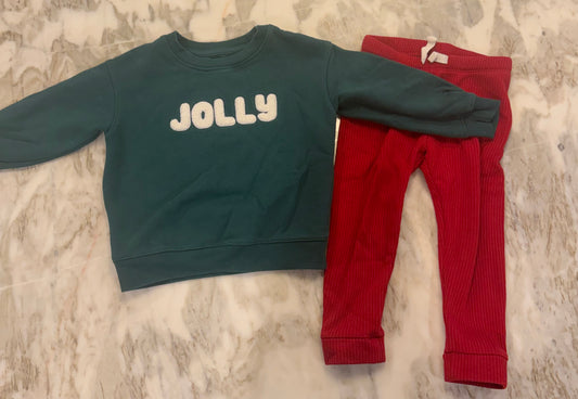 Seller #65 jolly holiday outfit 3t