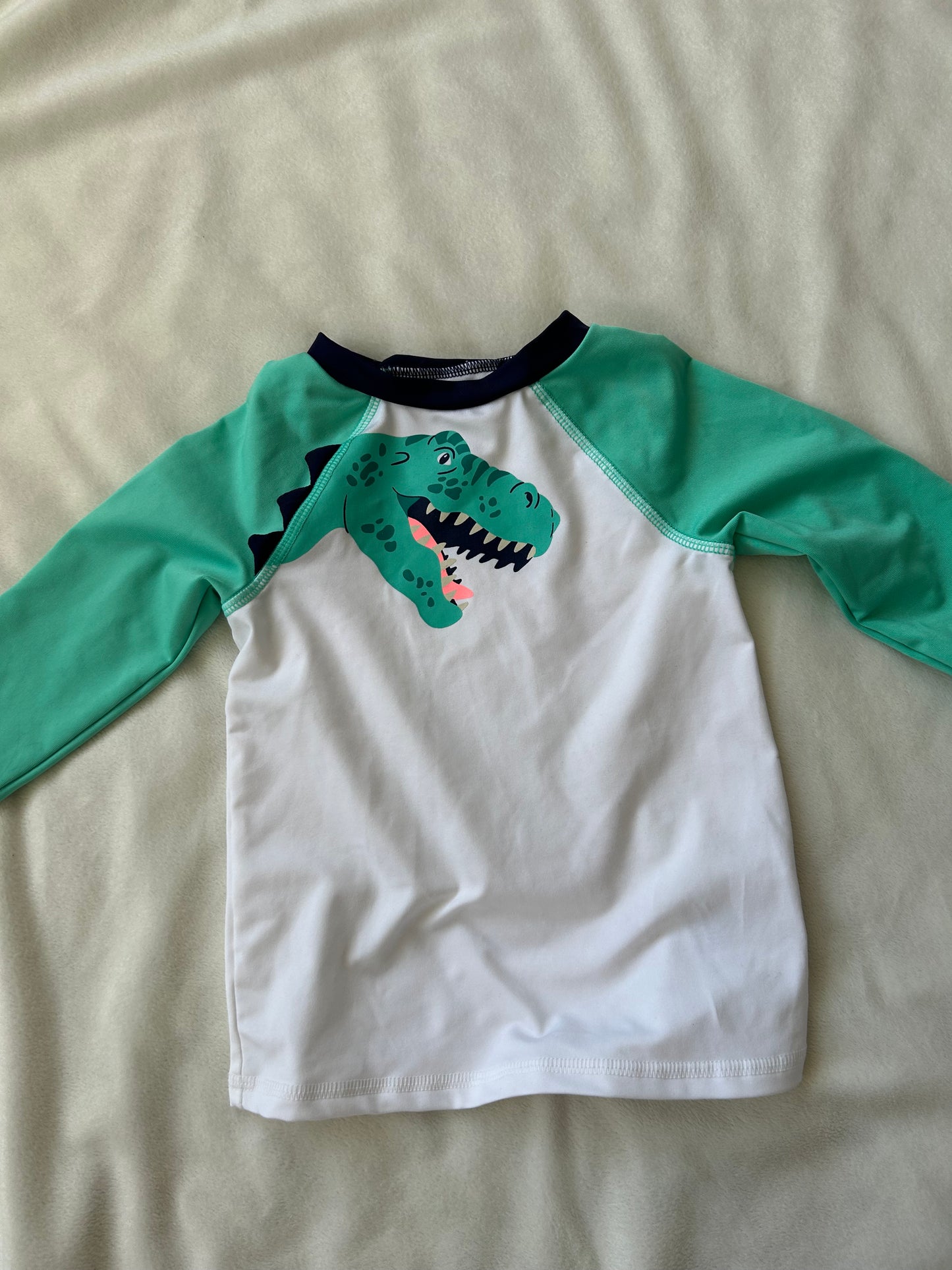 Cat and Jack Boy 18 Month UV Swim Top with T-Rex