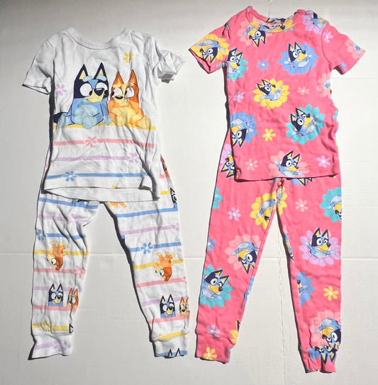 #100 Girls 4T Bluey Pjs