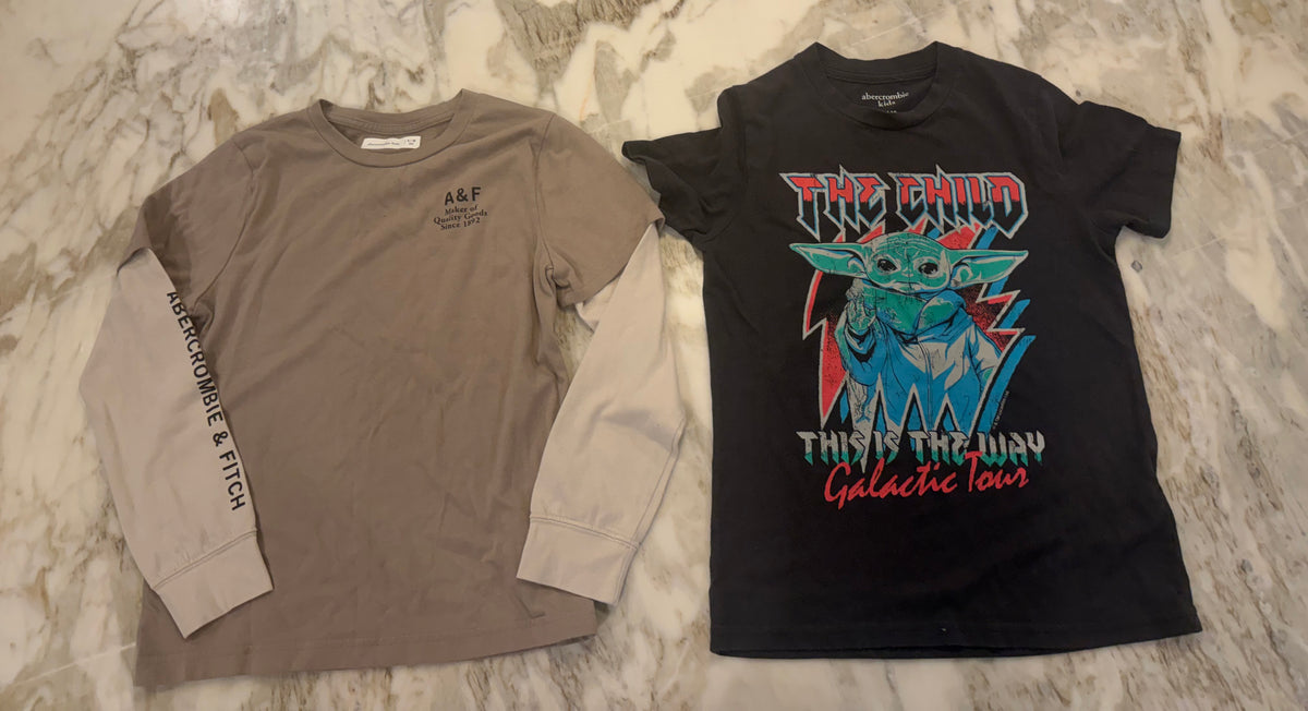 Seller #65 Abercrombie kids 9/10 shirts