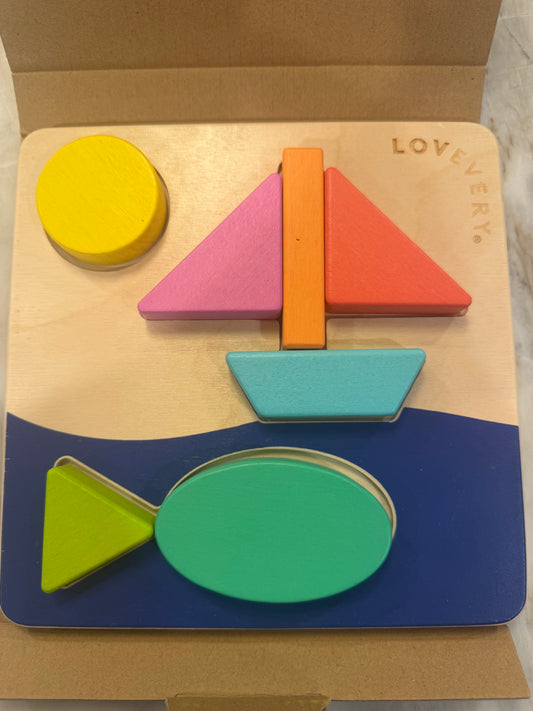 Seller #65 double sided Lovevery puzzle