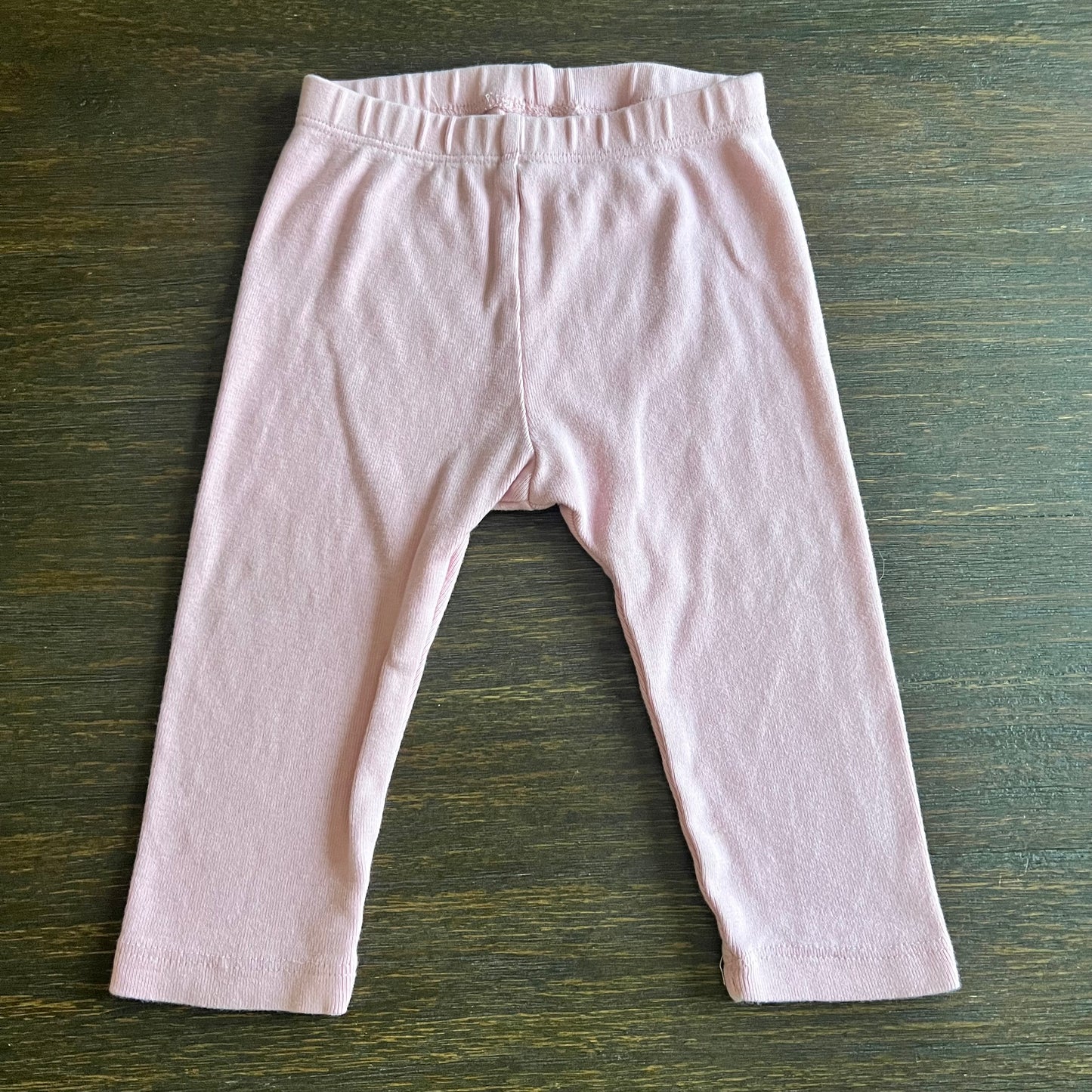 #5 Hanna Andersson Light Pink Leggings, Girls 12-18 months