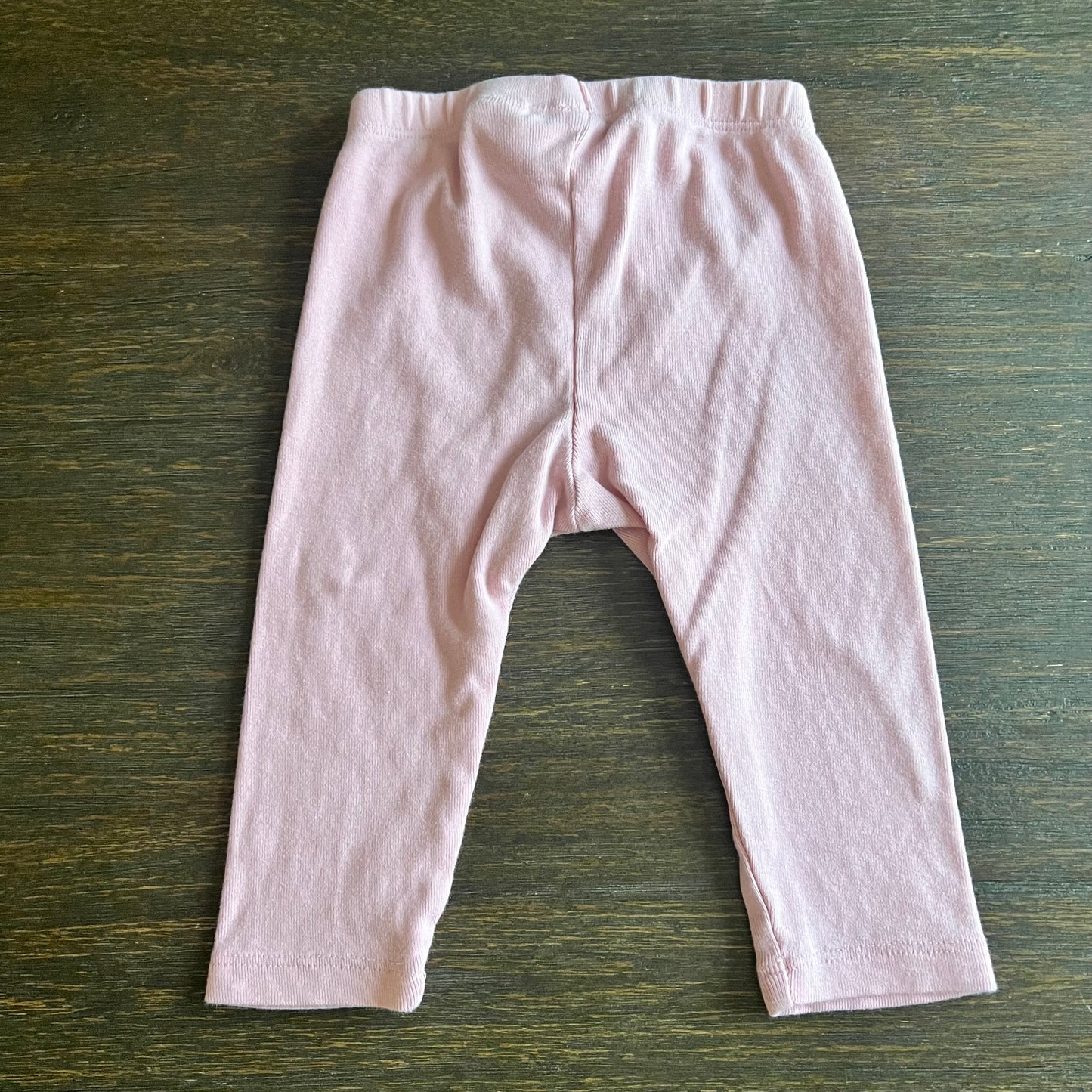 #5 Hanna Andersson Light Pink Leggings, Girls 12-18 months