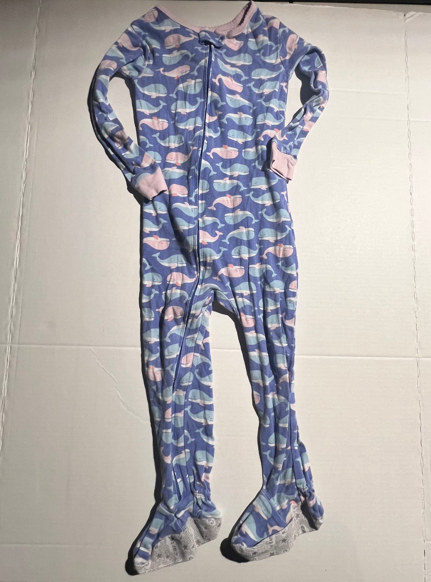 #100 Girls 4T Footie Pjs