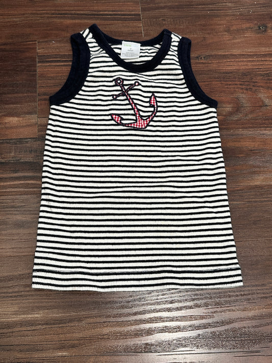 #26 Crewcuts striped tank girls 3T