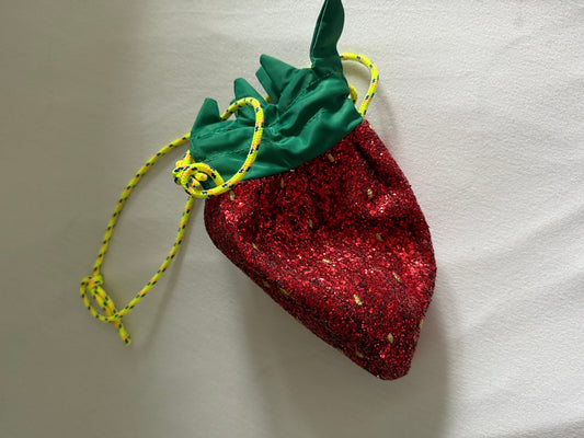 Seller 8 - strawberry glitter purse