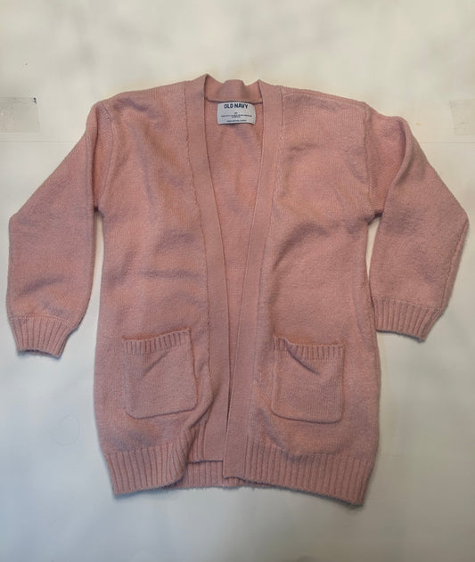 #11-Girls 4T-Old Navy-Pink Tunic Cardigan