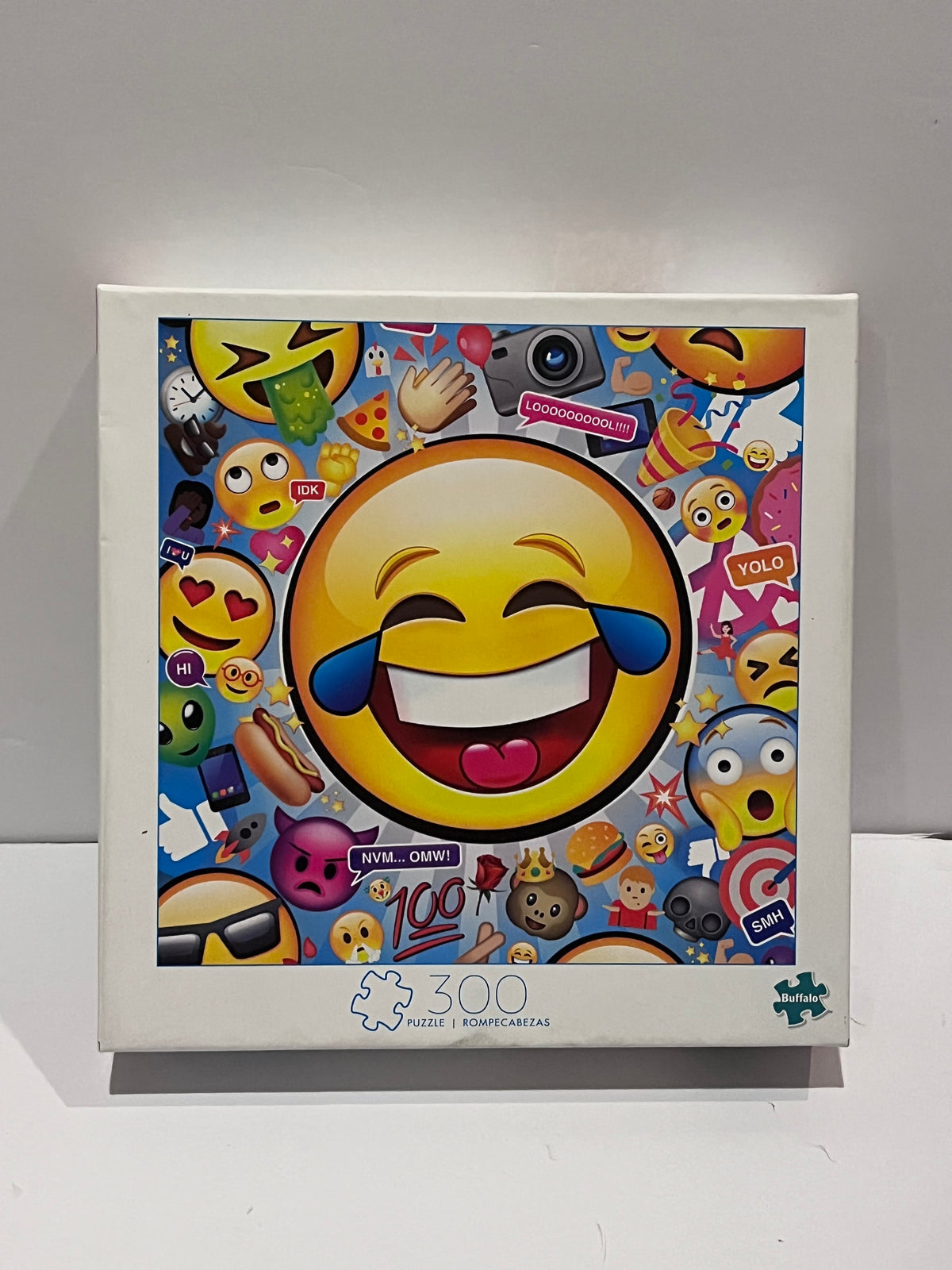 #125 New In Box Buffalo Games Emoji Puzzle 300 pieces