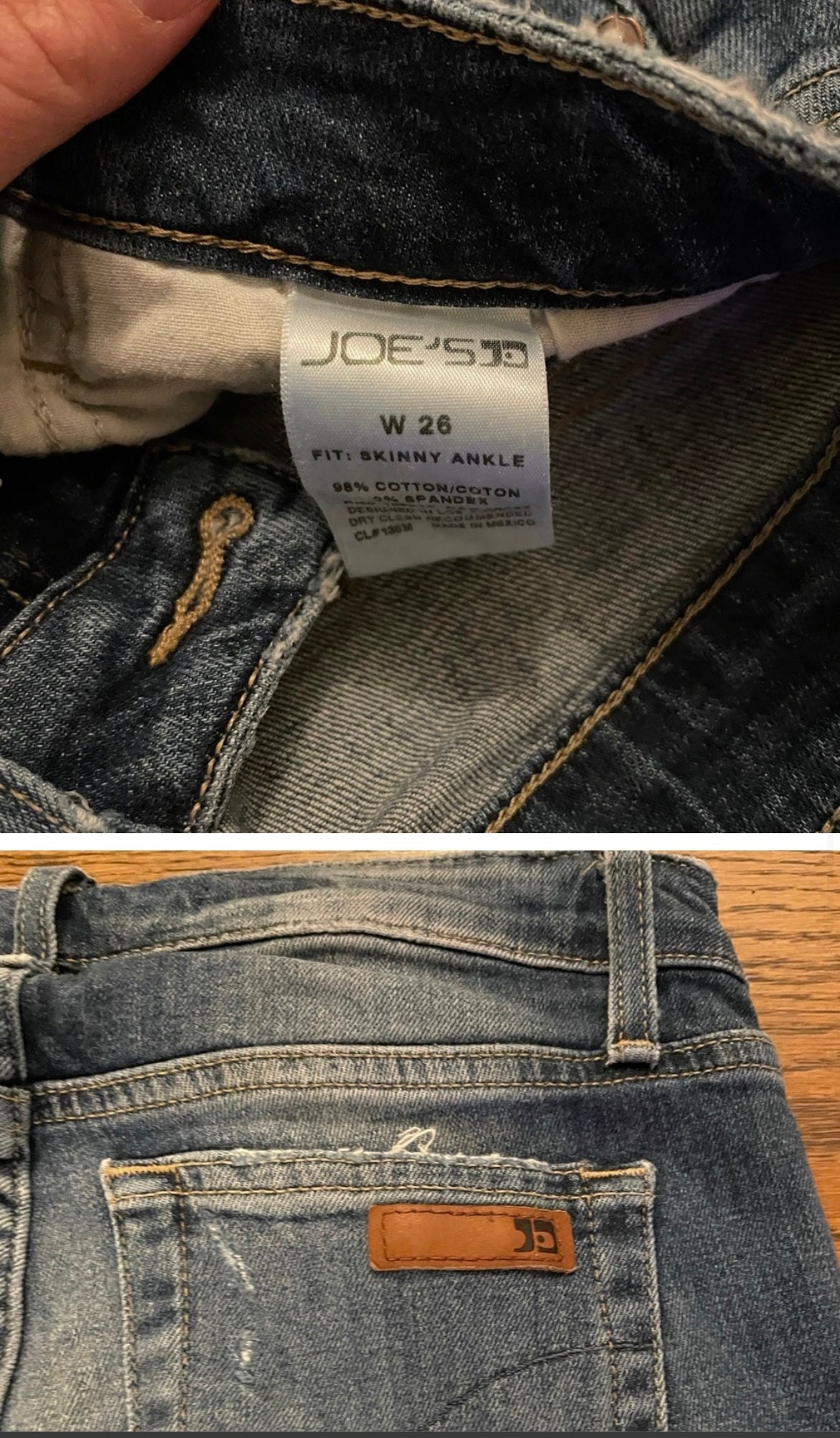 Joe's Jeans Skinny Ankle Women's Size 26