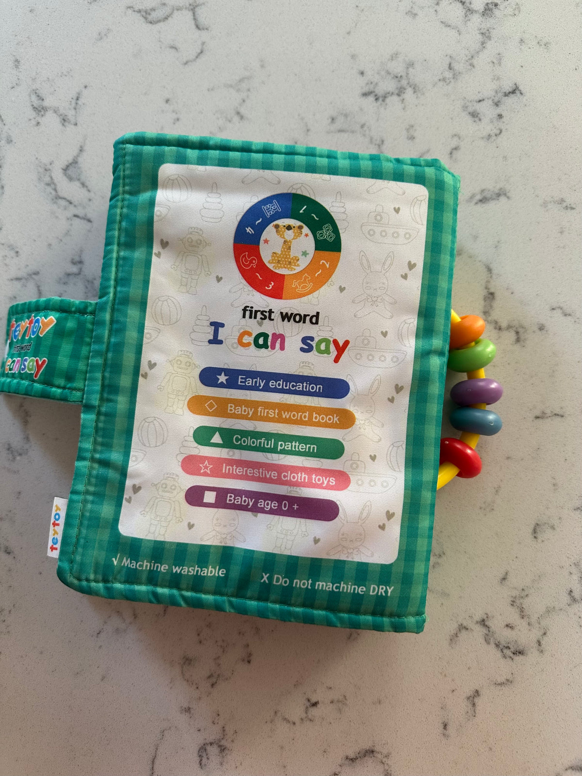 Seller 42, Teytoy Soft First Word Book, EUC