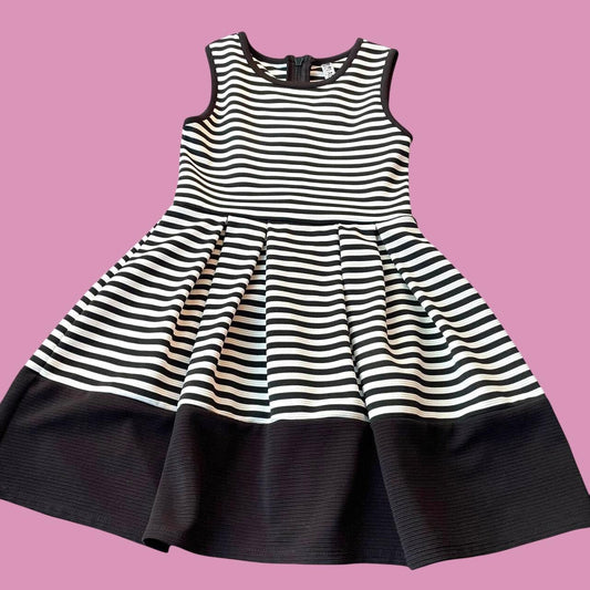 #1 Striped twirl dress size 8 REDUCED