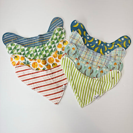 Seller 189 Copper Pearl Bandana Bibs Bundle (8pcs)