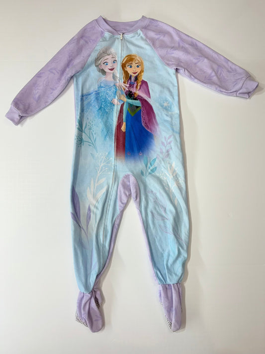 Seller 189 Girls 4T Disney Frozen Fleece Footed Pajamas