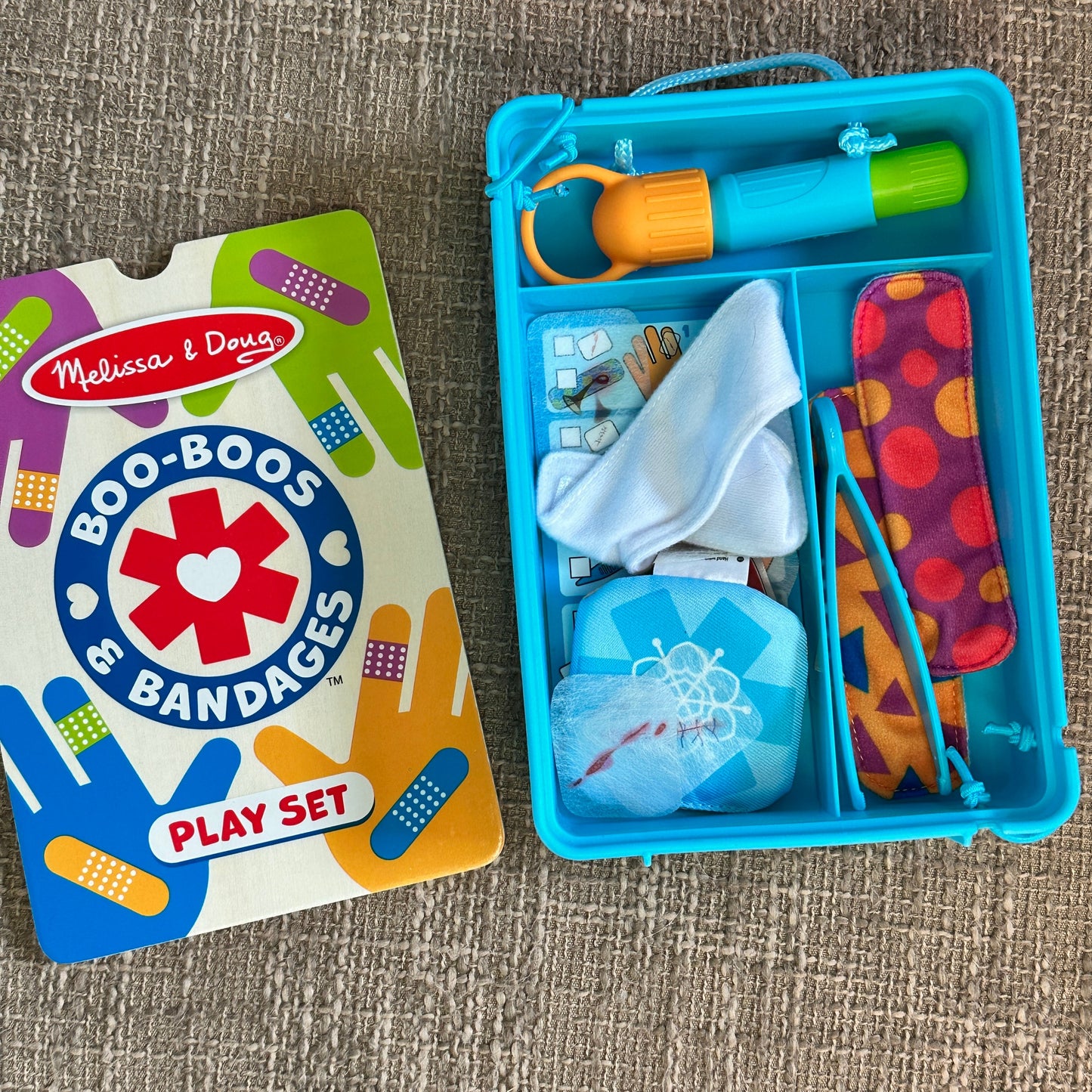 #26 Melissa & Doug Boo-Boo & Bandages Play Set