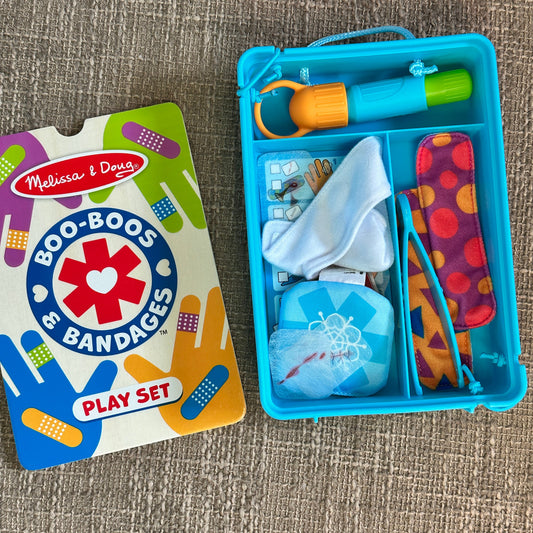 #26 Melissa & Doug Boo-Boo & Bandages Play Set