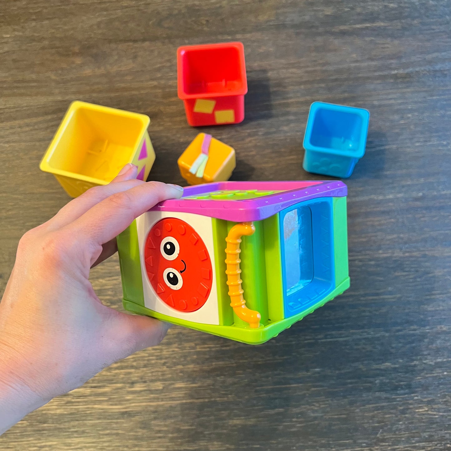 #5 Playskool Nest and Stack Activity Blocks, Great for Developing Motor Skills