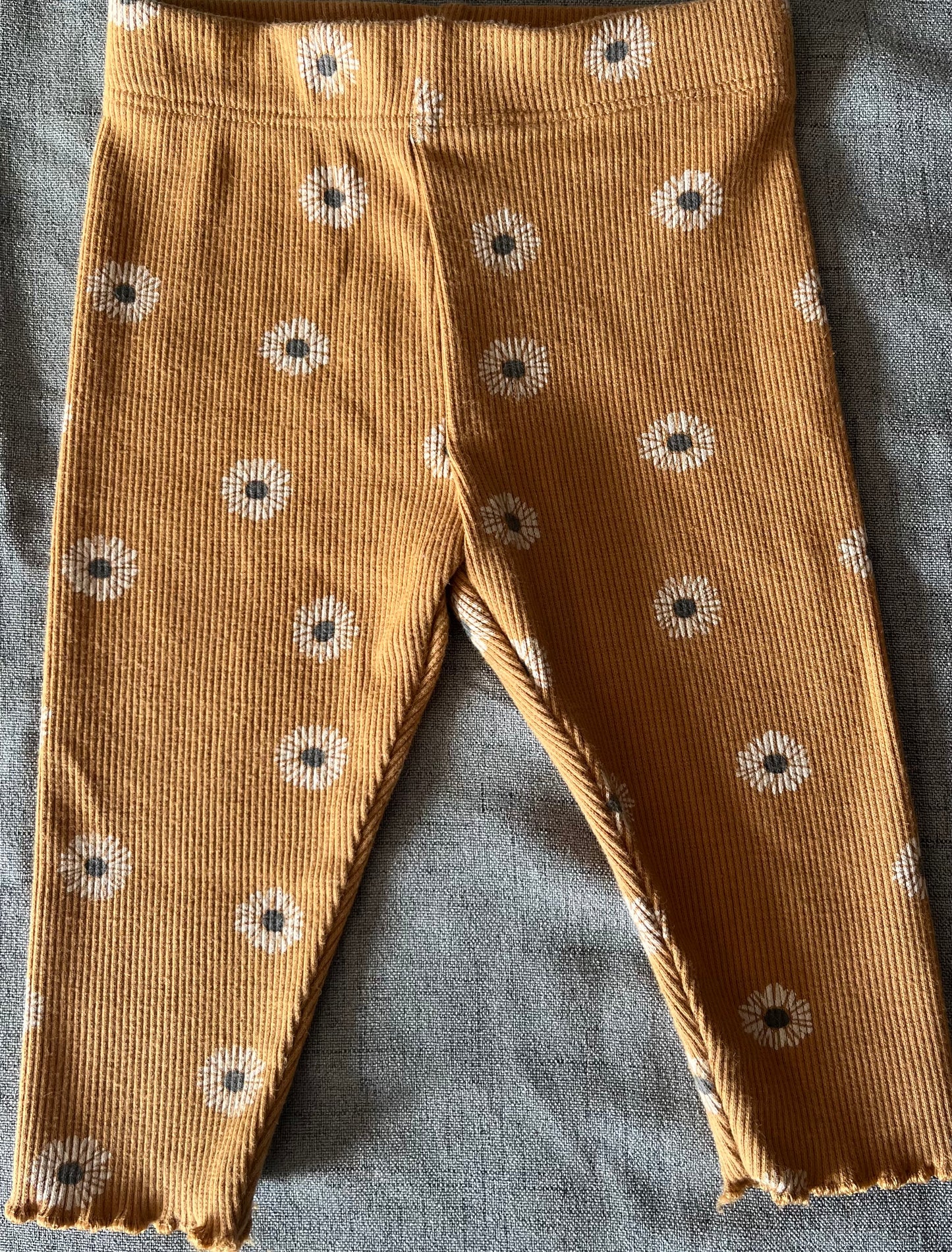 Seller #13 Little Co 3 months yellow floral pants