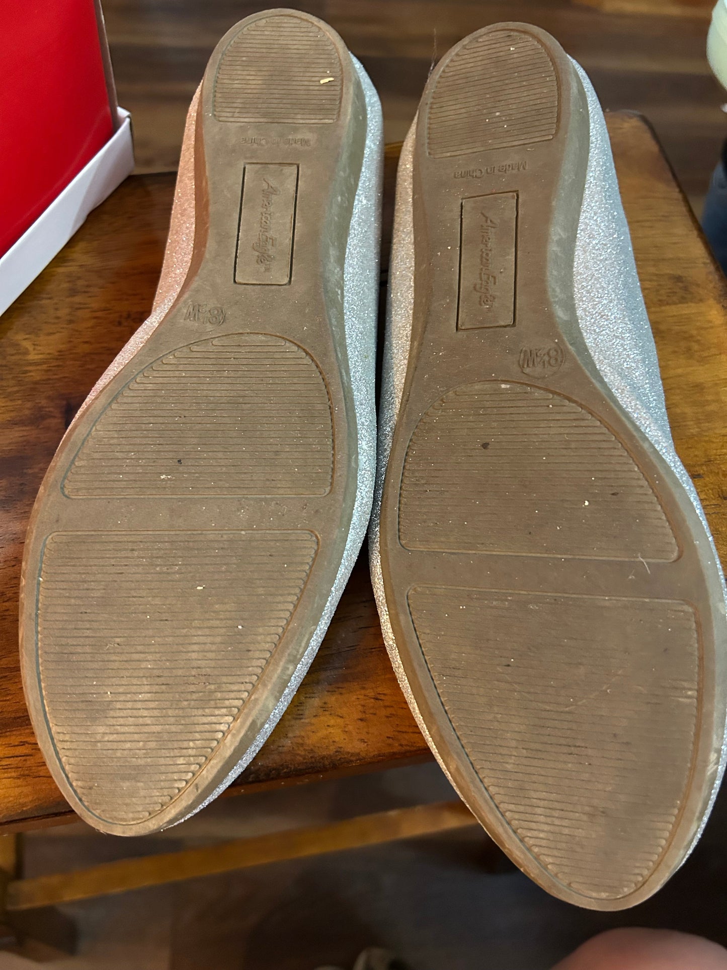 REDUCED!!  Seller #223 - Silver flats
