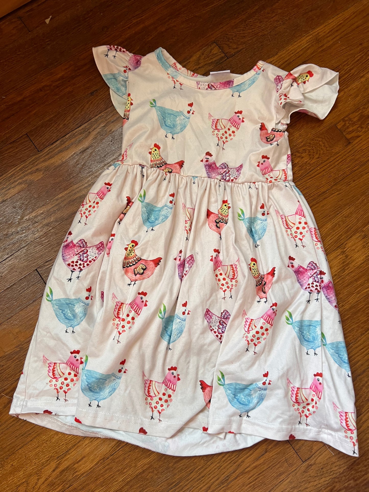 Chicken Dress Size 5/6 PPU 45212