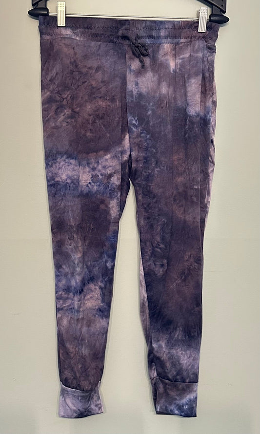 Seller #168 Hello Mello Womens Small Purple Tie Dyed Lounge Joggers